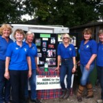 Volunteers at CMRDA woth display boards